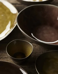 Teller Pure by Pascale Naessens oval gross grau