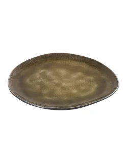 Teller Pure by Pascale Naessens oval medium grün