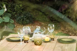 Teller Pure by Pascale Naessens oval medium grün