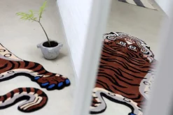 Teppich Frankie Tiger gross B 190 cm