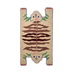 Teppich Soulmate Tiger Design creme gross