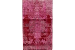 Teppich Unikat Vintage pink 234*143*09 cm