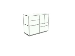 Thekenschrank weiß H 115 cm