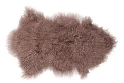 Tibetanisches Schaffell lila