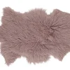 Tibetanisches Schaffell rosa