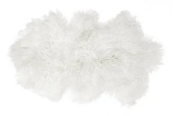 Tibetlammfell Shansi weiß