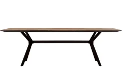 Tisch Metropole Teak Metall B 200 cm