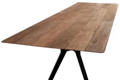 Tisch Metropole Teak Metall B 200 cm