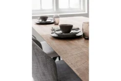 Tisch Metropole Teak Metall B 200 cm