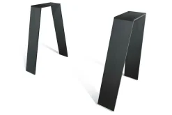 Tischbeine A Rohstahl 2er Set