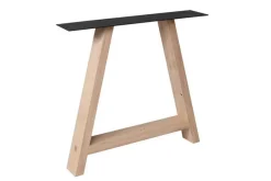 Tischgestell A Eiche massiv 2 er Set