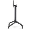 Tischgestell Base Frasca Aluminium grau H 72cm