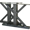 Tischgestell Eisen schwarz 90