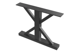 Tischgestell Eisen schwarz 90