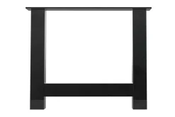 Tischgestell 2-er Set Eisen schwarz 90
