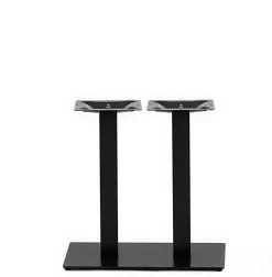 Tischgestell Gastro Line Duo Stahl schwarz