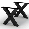 Tischgestell Kansas X-Form schwarz
