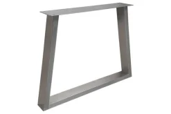 Tischgestell Trapez Edelstahl 2er Set