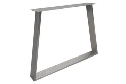 Tischgestell Trapez Edelstahl 2er Set