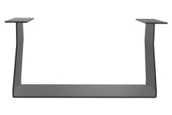 Tischgestell Trapez Flachstahl 120
