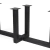 Tischgestell "U" lang kurz Stahl B 180 cm