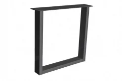 Tischgestell U Metall schwarz 2er Set