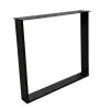 Tischgestell U Metall schwarz 2er Set