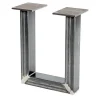 Tischgestell U-Form Roheisen 2er Set