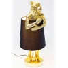 Tischlampe Affe gold