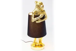 Tischlampe Affe gold