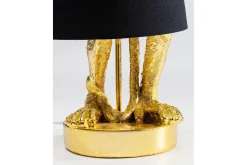Tischlampe Affe gold