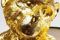 Tischlampe Affe gold