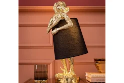 Tischlampe Affe gold
