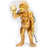 Tischlampe Affe Taucher gold