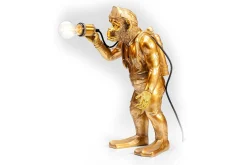 Tischlampe Affe Taucher gold