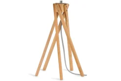 Tischlampe Kilimanjaro Bambus Textil grün