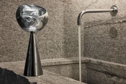 Tischlampe Melt schwarz