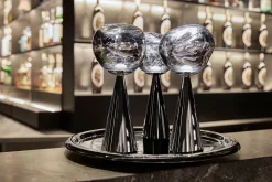 Tischlampe Melt schwarz