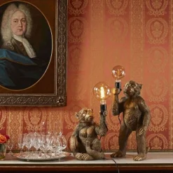 Tischlampe Monkey sitzend
