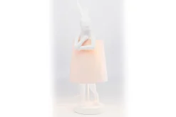 Tischleuchte Animal Rabbit weiss rosa h 68 cm