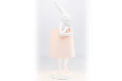 Tischleuchte Animal Rabbit weiss rosa h 68 cm