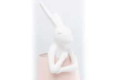 Tischleuchte Animal Rabbit weiss rosa h 68 cm