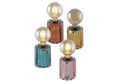 Tischleuchte Lynn gelb