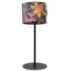 Tischleuchte Vera Samt flower H 55 cm