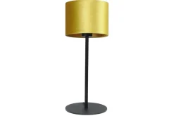 Tischleuchte Vera Samt gold H 55 cm