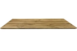 Tischplatte 4 cm astige Eiche massiv schweizer Kante ab 60 cm konfigurierbar
