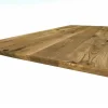 Tischplatte 6,5 cm astige Eiche massiv schweizer Kante ab 60 cmkonfigurierbar