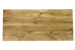 Tischplatte 4 cm astige Eiche massiv gerade Kante ab 60 cm konfigurierbar