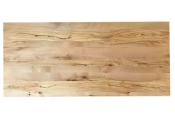 Tischplatte 4 cm astige Wildbuche massiv schweizer Kante ab 60 cm konfigurierbar