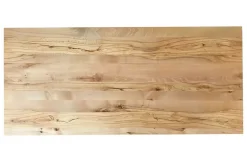 Tischplatte 6,5 Massivholz astige Wildbuche aufgedoppelt ab 60 cm konfigurierbar